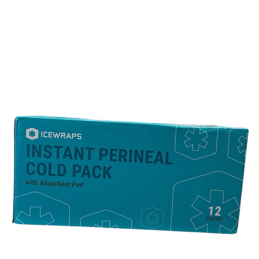 ICEWRAPS Cooling Pads for Women After Birth – Instant Relief, 12 Pack